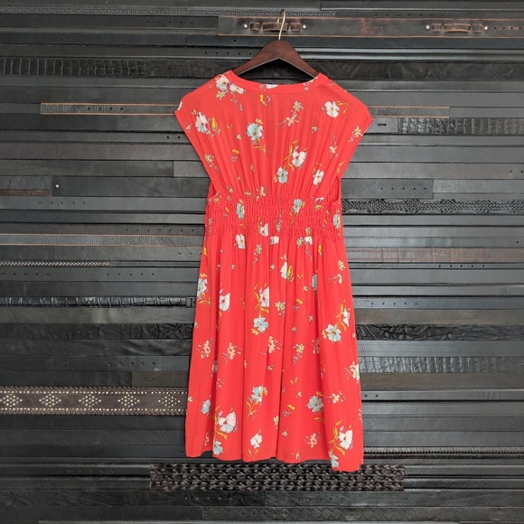 Free People orange sleeveless summer dress - Picture 2 of 5
